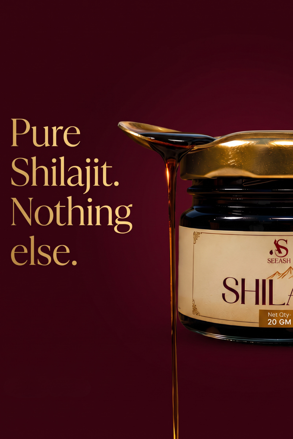 Seeash Shilajeet Resin